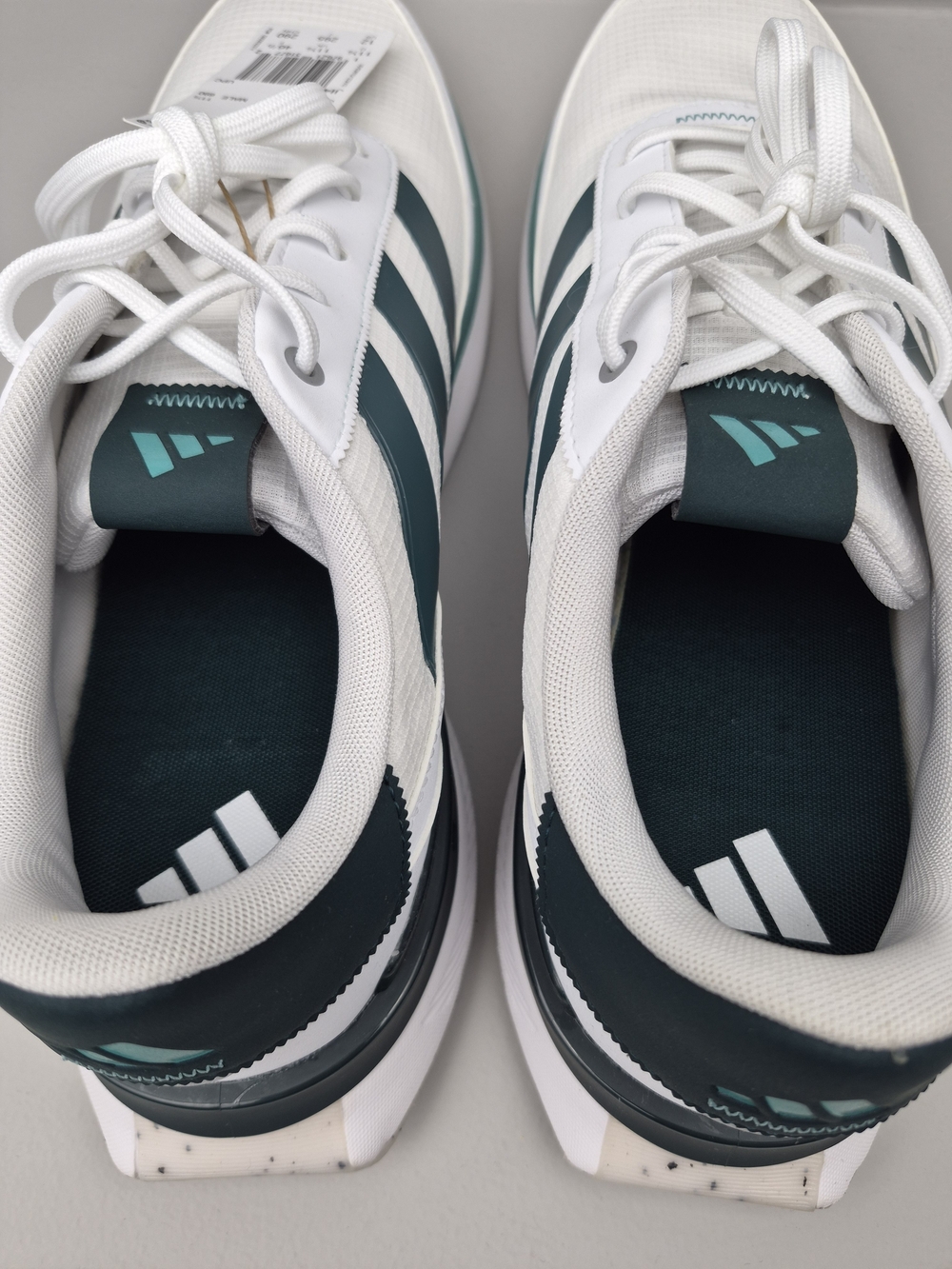 adidas S2G SL 24 Men's Spikeless Golf Shoes White/Green US 12 D JI4169 - Picture 7 of 11